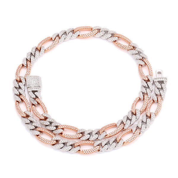 Nocta Vince Iced Figaro-Style Chain