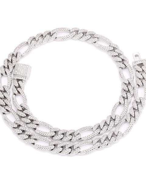 Nocta Vince Iced Figaro-Style Chain