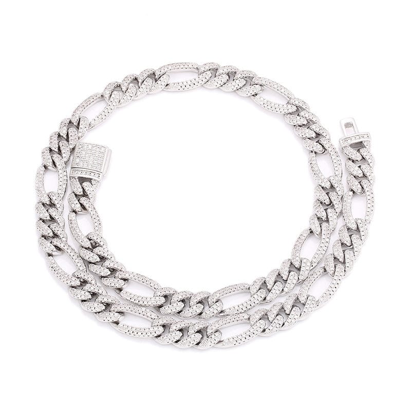 Nocta Vince Iced Figaro-Style Chain