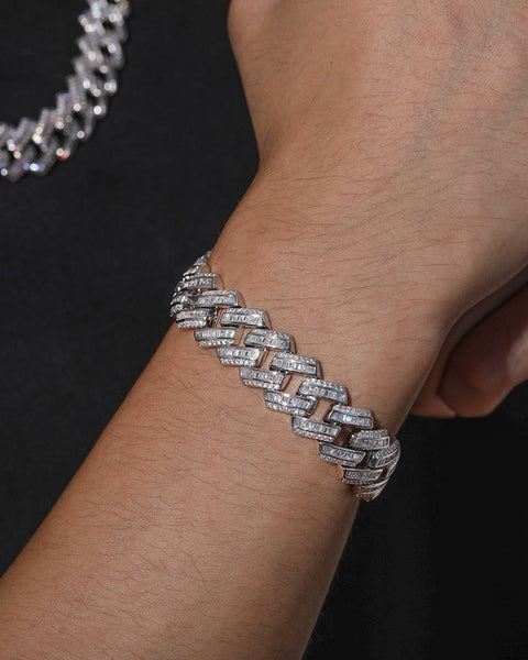 Nocta Vince Helix 16MM Baguette Cuban Bracelet