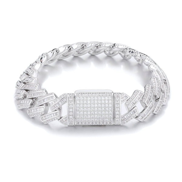 Nocta Vince Helix 16MM Baguette Cuban Bracelet