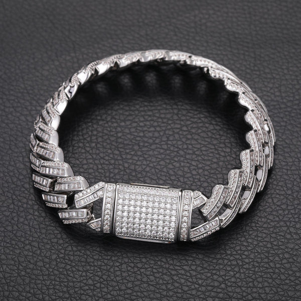 Nocta Vince Helix 16MM Baguette Cuban Bracelet