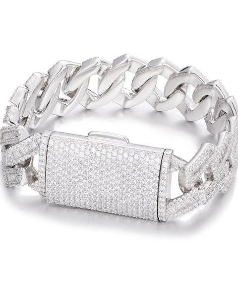 Nocta Vince Apex 20MM Baguette Cuban Bracelet