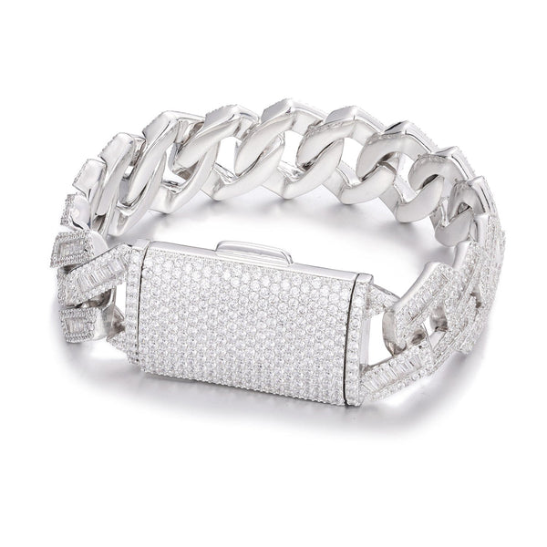 Nocta Vince Apex 20MM Baguette Cuban Bracelet