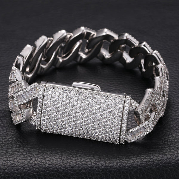 Nocta Vince Apex 20MM Baguette Cuban Bracelet