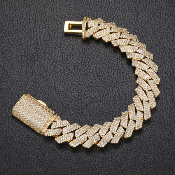 Nocta Vince Triple-Row  Gold Bracelet