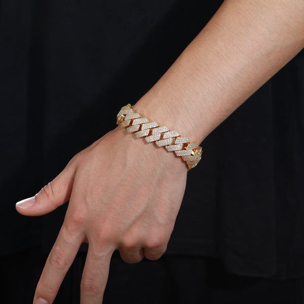 Nocta Vince Triple-Row  Gold Bracelet