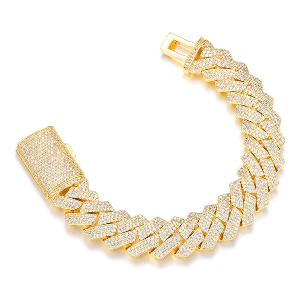 Nocta Vince Triple-Row  Gold Bracelet