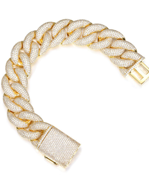 Nocta Vince Argent Miami Cuban Bracelet