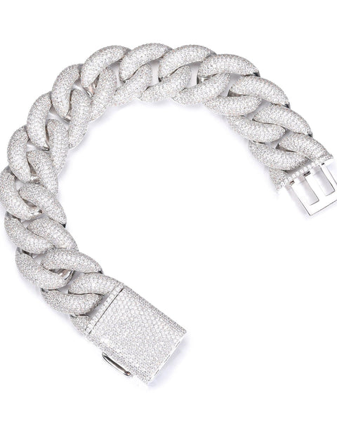 Nocta Vince Argent Miami Cuban Bracelet