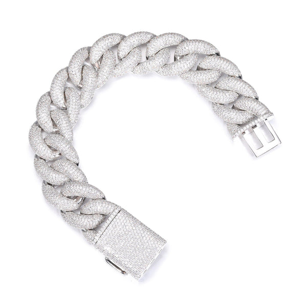 Nocta Vince Argent Miami Cuban Bracelet