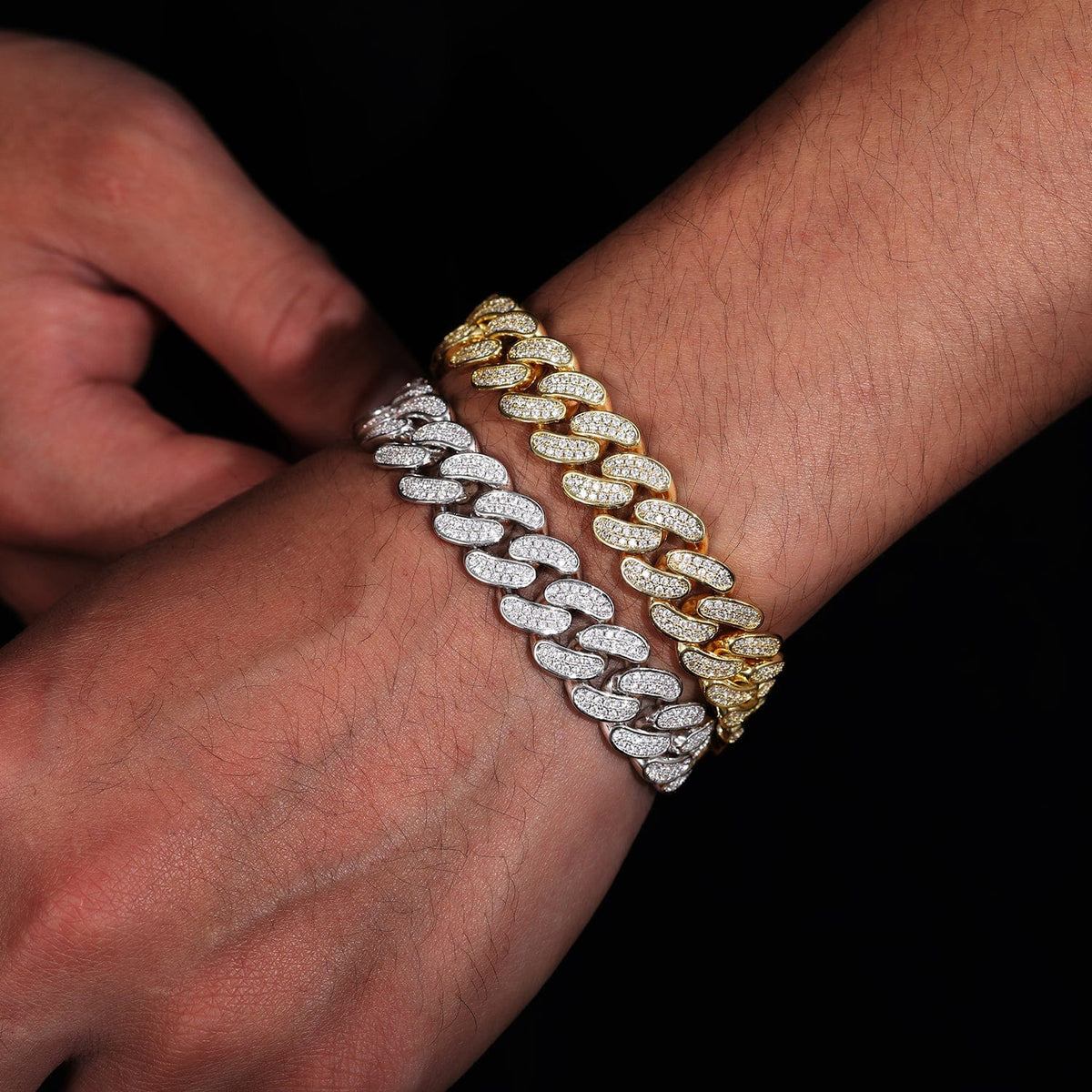 Nocta Vince Dual-Row Cuban Bracelet