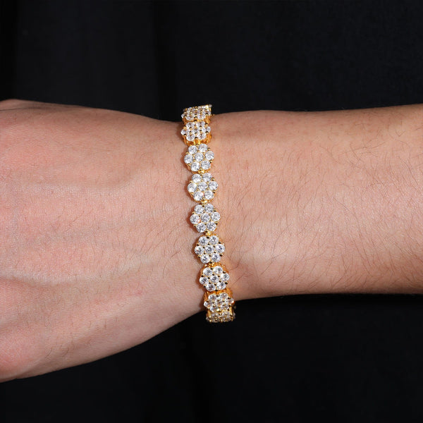 Nocta Vince Floral Cluster Bracelet