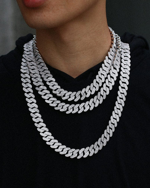 Nocta Vince Faceted-Edge Cuban Chain