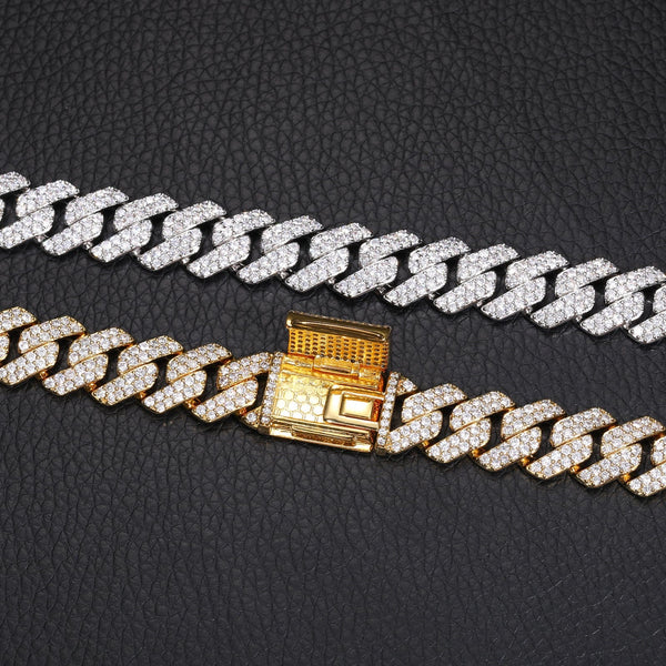 Nocta Vince Facet-Pave Cuban Chain