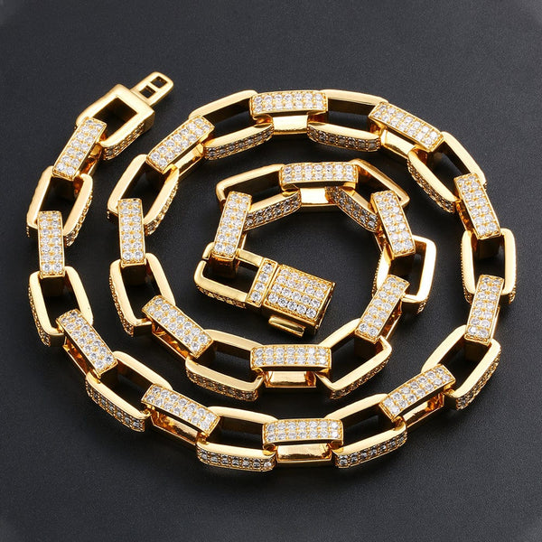 Nocta Vince Rectangular-Link Open-Frame Chain