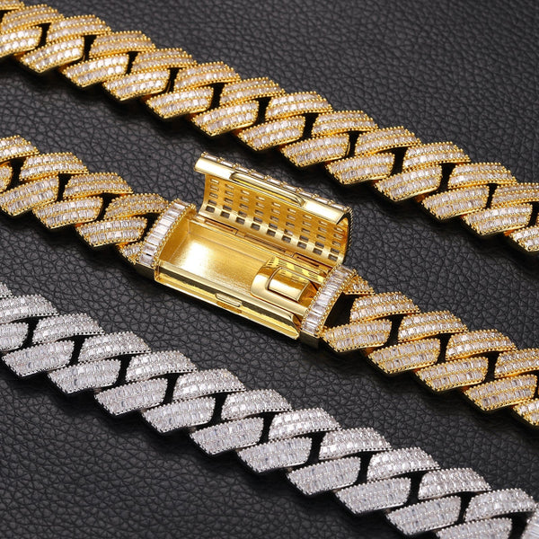Nocta Vince Tessera 20MM Baguette Cuban Chain