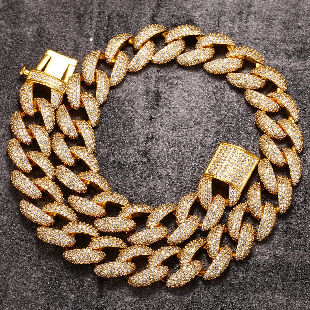 Nocta Vince Arcadia Triple Link 18MM Cuban Chain