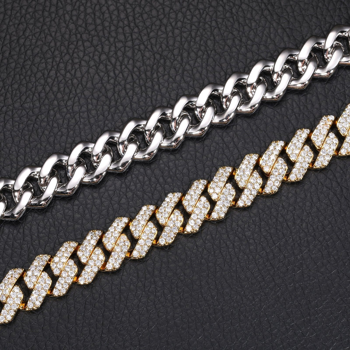 Nocta Vince Facet-Pave Cuban Chain