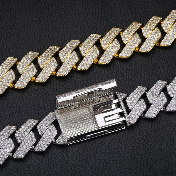 Nocta Vince Opal Pavé Cuban Chain