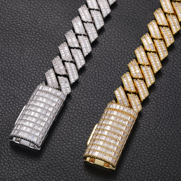 Nocta Vince Tessera 20MM Baguette Cuban Chain