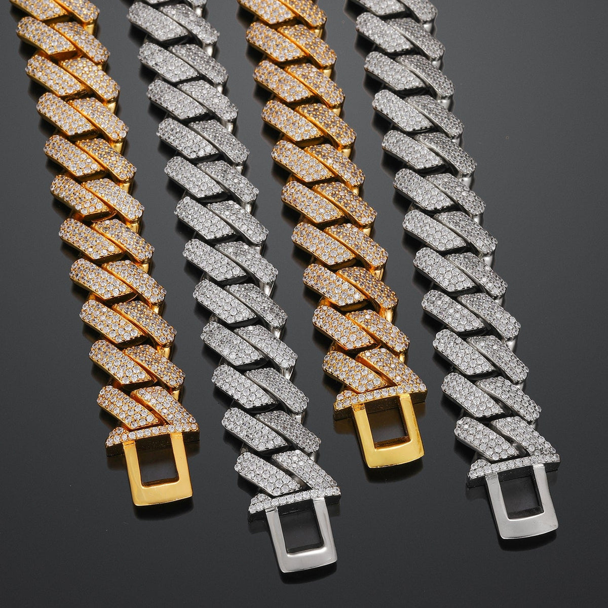 Nocta Vince Plano Pavé 20MM Cuban Chain