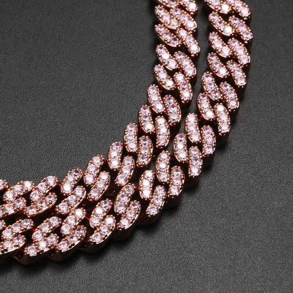 Nocta Vince Sparkle-Set Cuban Chain