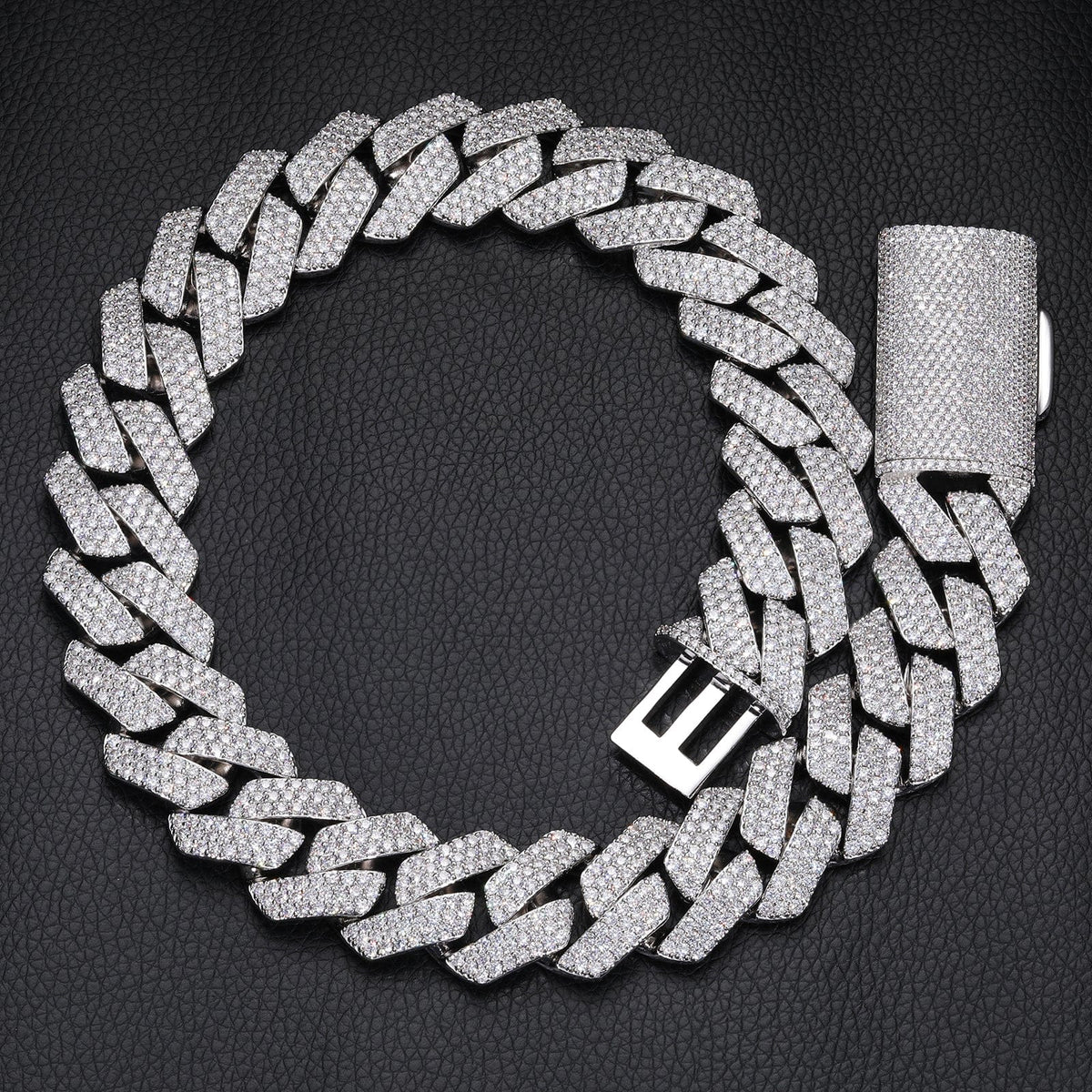 Nocta Vince Opal Pavé Cuban Chain