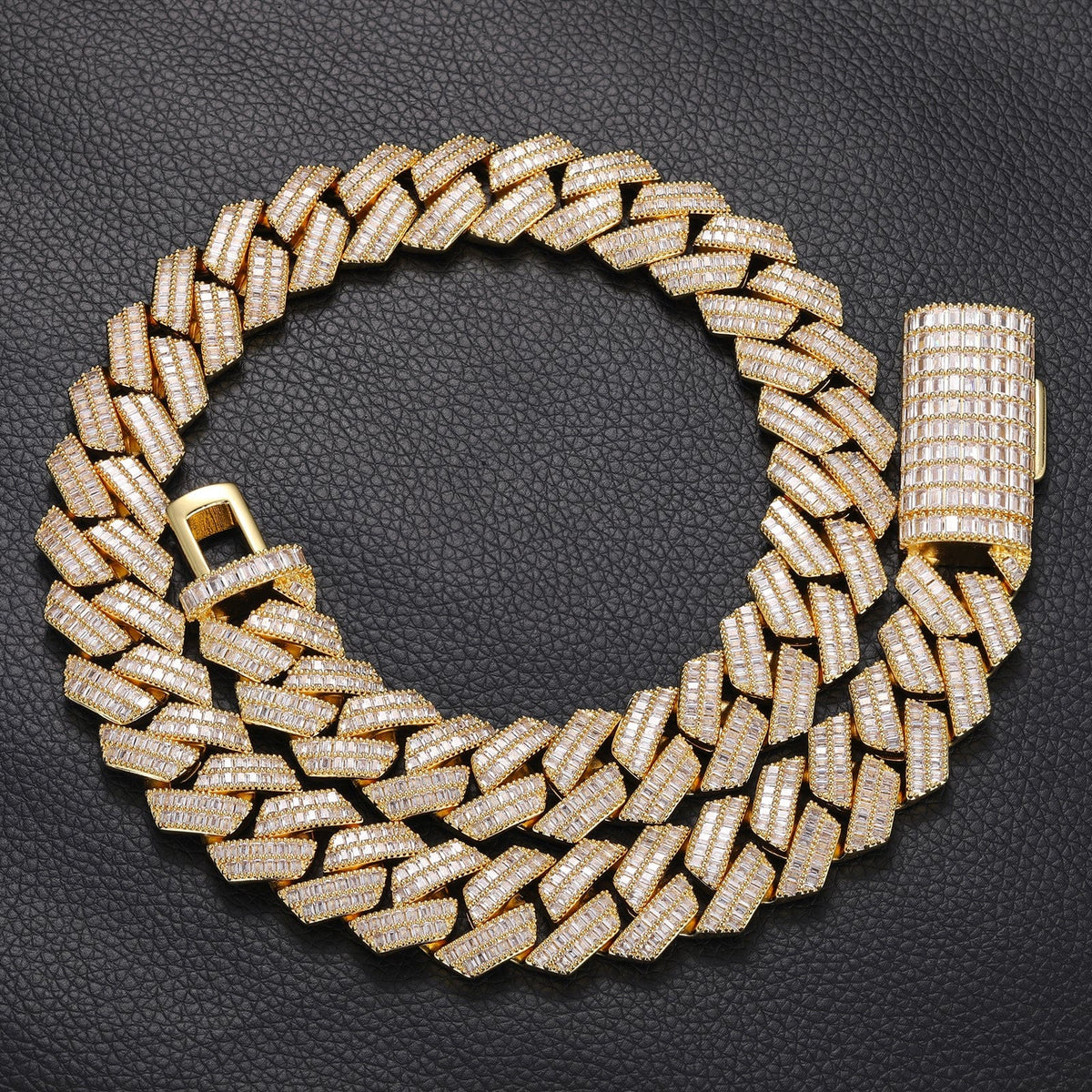 Nocta Vince Tessera 20MM Baguette Cuban Chain