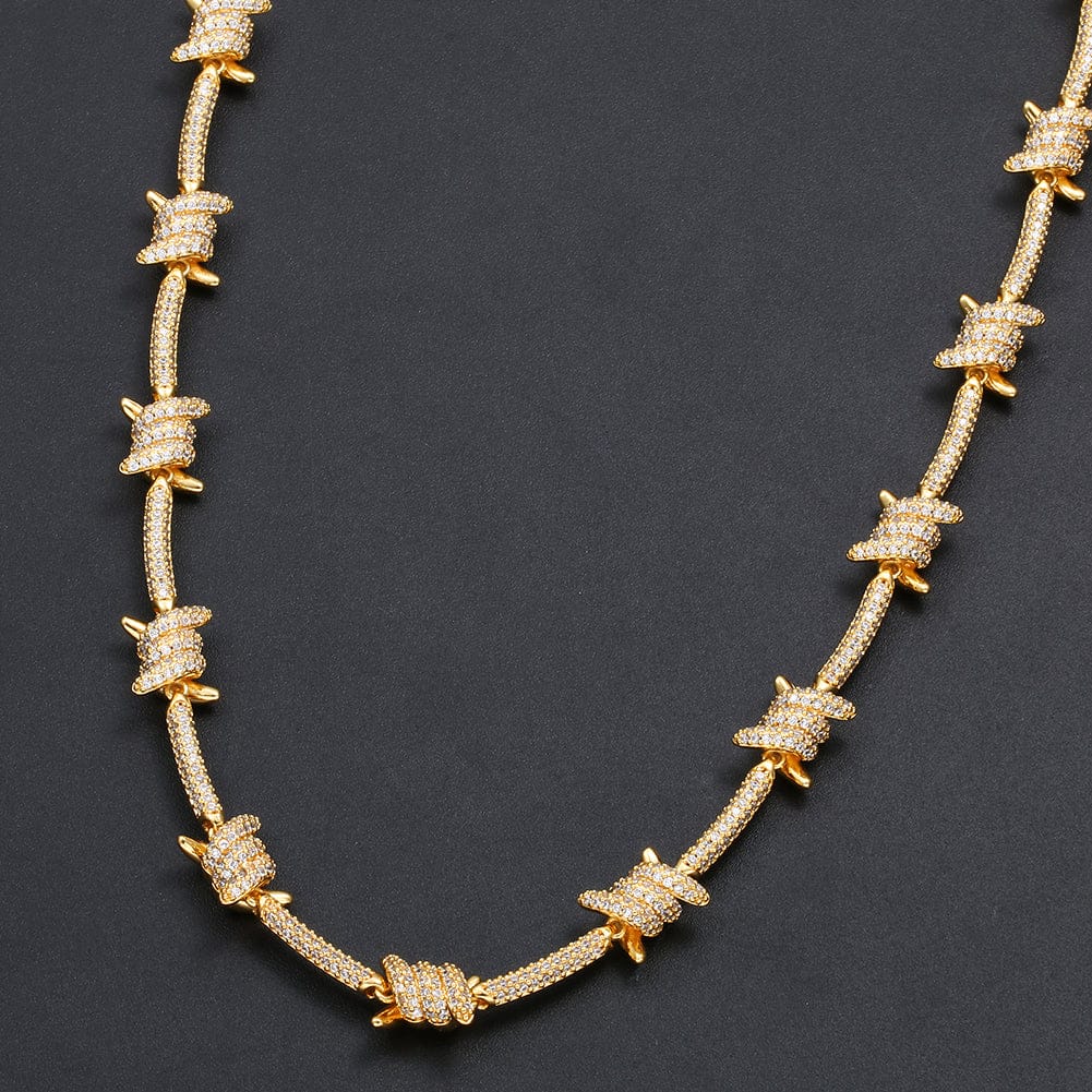 Nocta Vince Knotted-Bar Tennis Chain