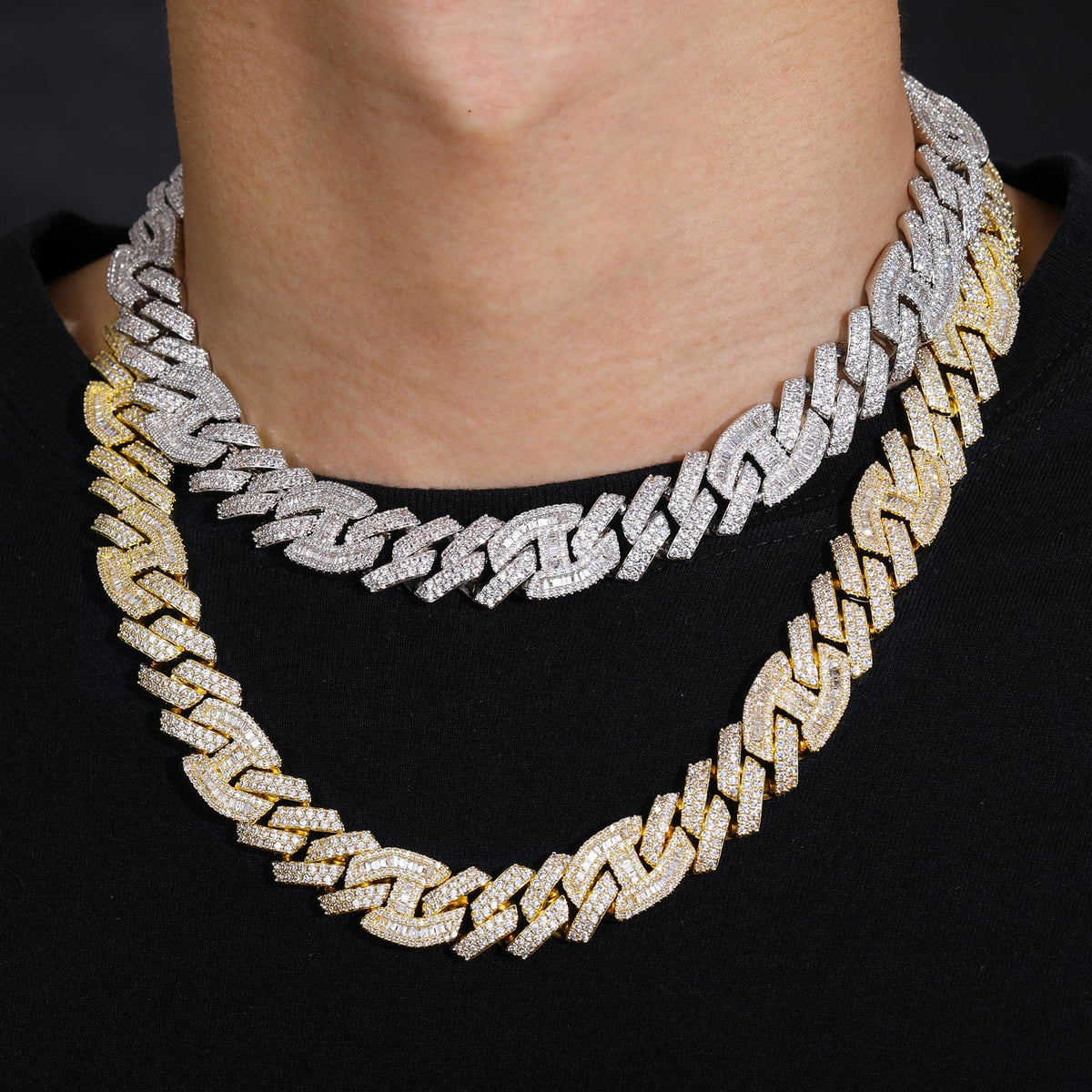 Nocta Vince Cresta Misto 15MM Cuban Chain