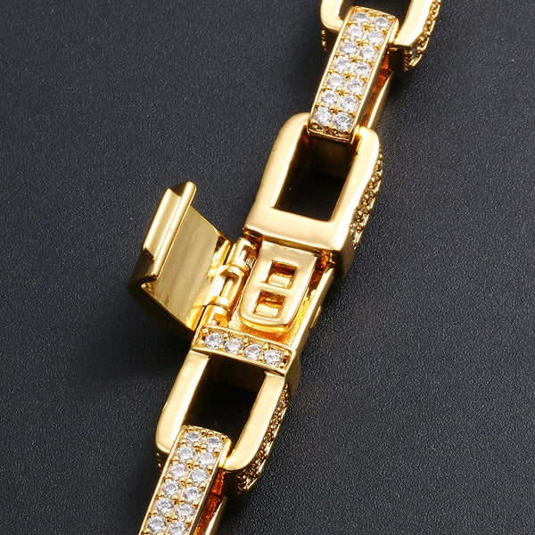 Nocta Vince Rectangular-Link Open-Frame Chain