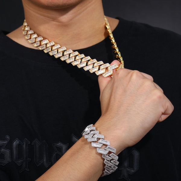 Nocta Vince Apex 20MM Baguette Cuban Chain