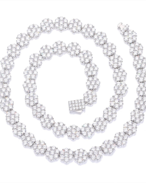 Nocta Vince Floral Cluster Chain