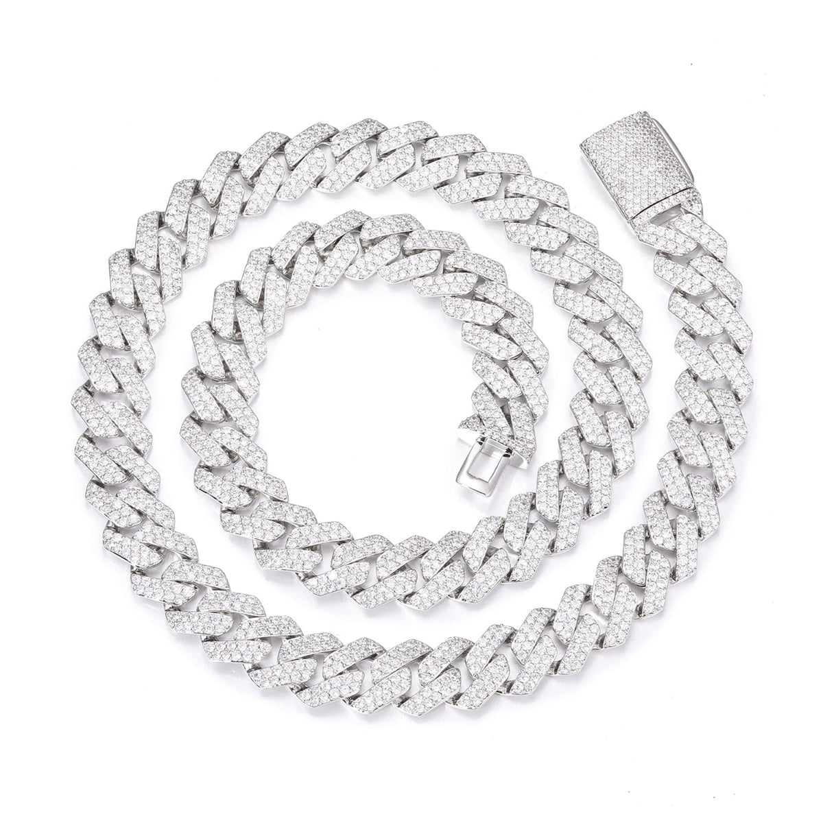 Nocta Vince Facet-Pave Cuban Chain