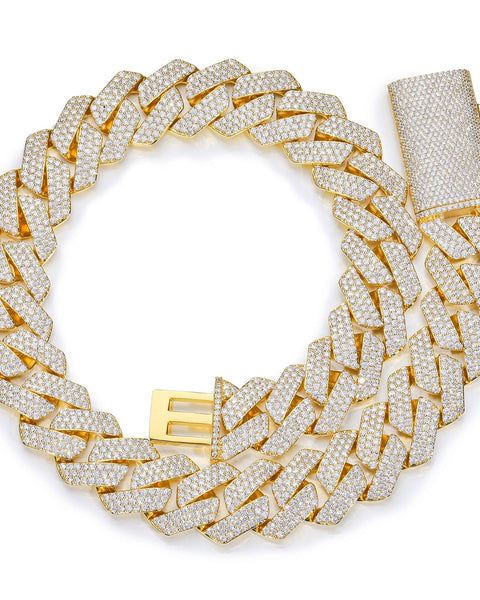 Nocta Vince Opal Pavé Cuban Chain