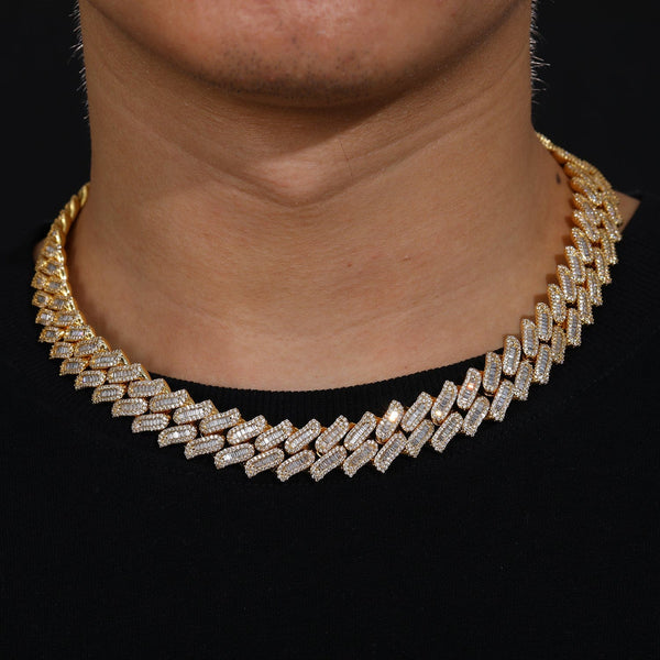 Nocta Vince Duplici 8MM Prong Cuban Chain