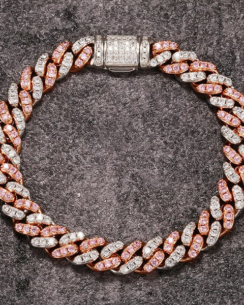 Nocta Vince Iced Two-Tone Bracelet