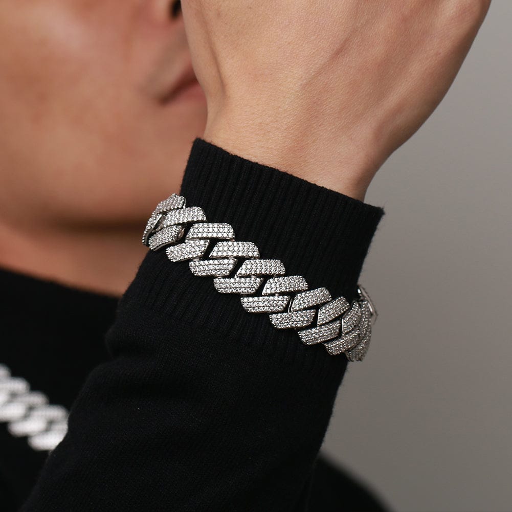 Nocta Vince Crestfall Pavé Link Bracelet