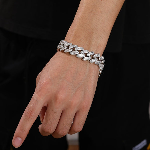 Nocta Vince Doppio 16MM Cuban Bracelet