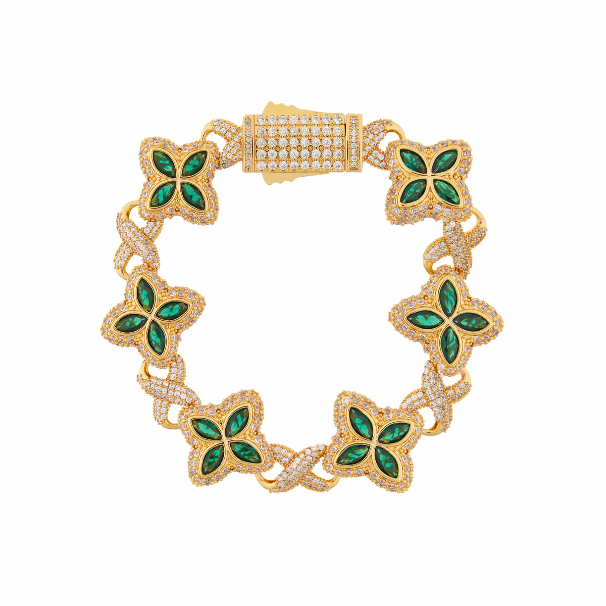 Nocta Vince Quatrefoil Bracelet
