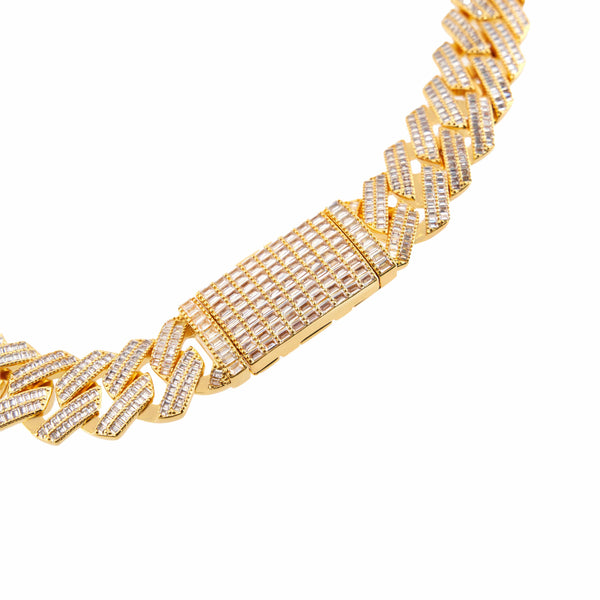 Nocta Vince Tessera 20MM Baguette Cuban Chain