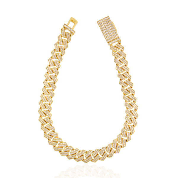 Nocta Vince Tessera 20MM Baguette Cuban Chain