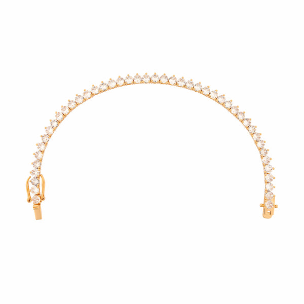 Nocta Vince 3 Prong Setting Tennis Bracelet