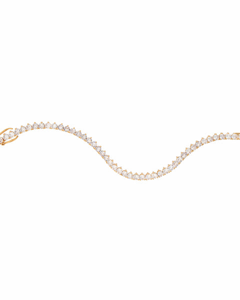 Nocta Vince 3 Prong Setting Tennis Bracelet