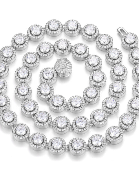 Nocta Vince Bezel-Set Centers Chain