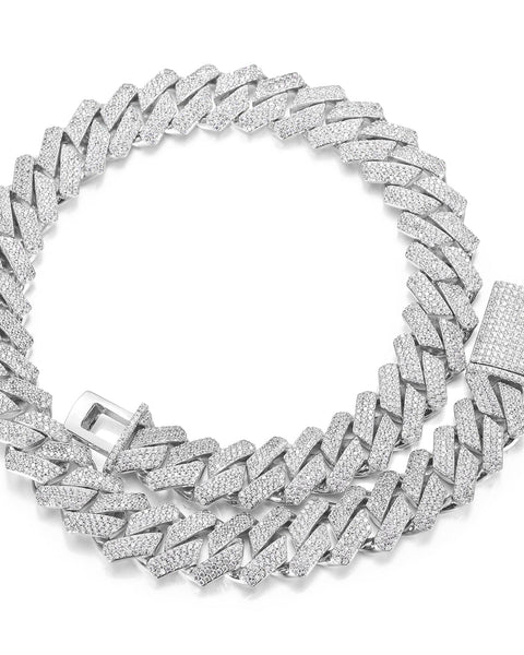 Nocta Vince Plano Pavé 20MM Cuban Chain