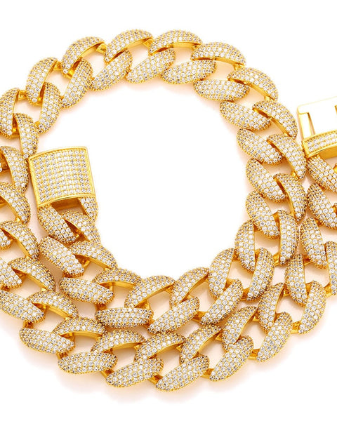 Nocta Vince Arcadia Triple Link 18MM Cuban Chain